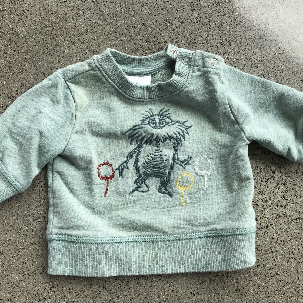 Hanna Andersson Dr. Seuss Lorax Sweatshirt